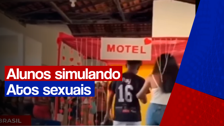 Vídeo de alunos simulando atos sexuais em gincana no MA viraliza