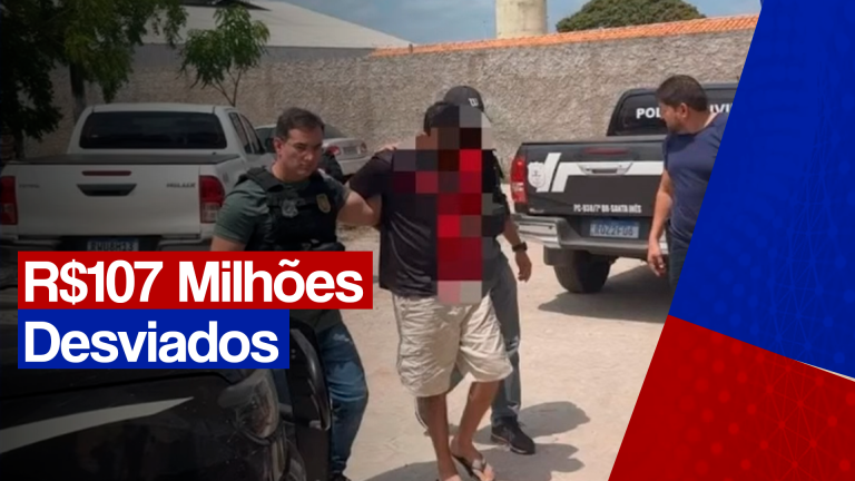 Polícia Civil prende no Maranhão suspeito de desviar R$107 Milhões