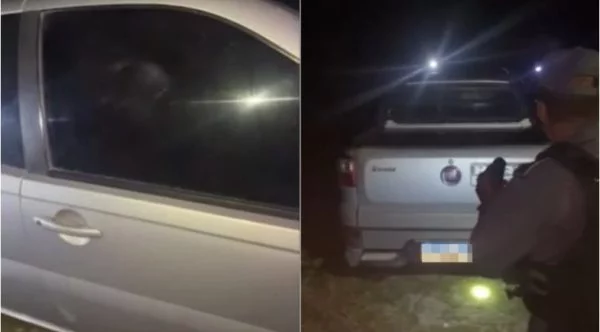 Homens mortos são achados em carro na zona rural de Guimarães