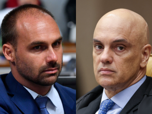 STF decide notificar Eduardo Bolsonaro no exterior