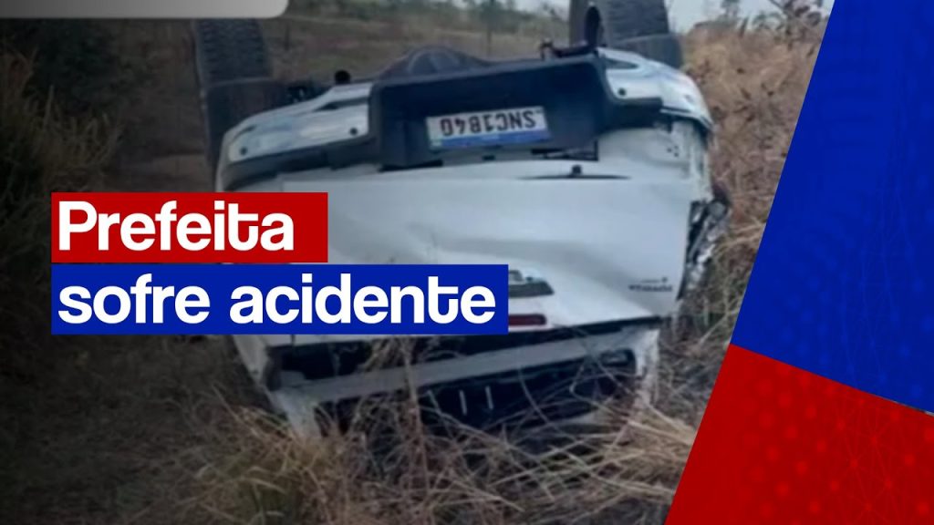 Prefeita em exercício de Lago da Pedra-MA sofre acidente