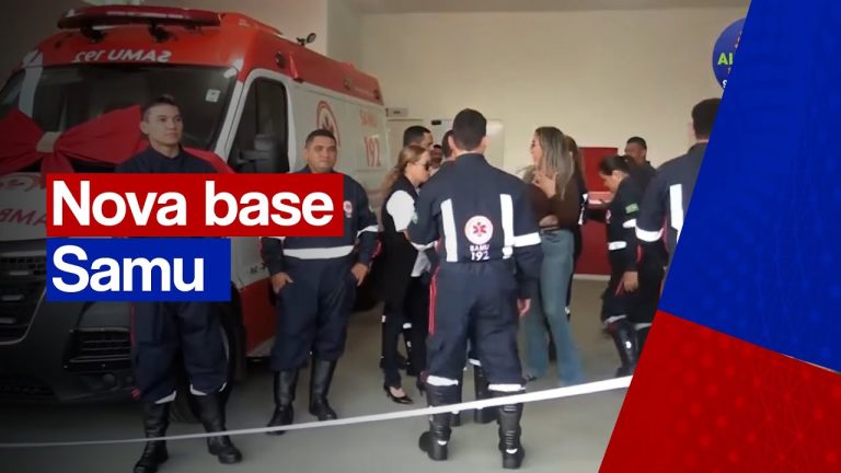 Vitorino Freire inaugura nova base do SAMU