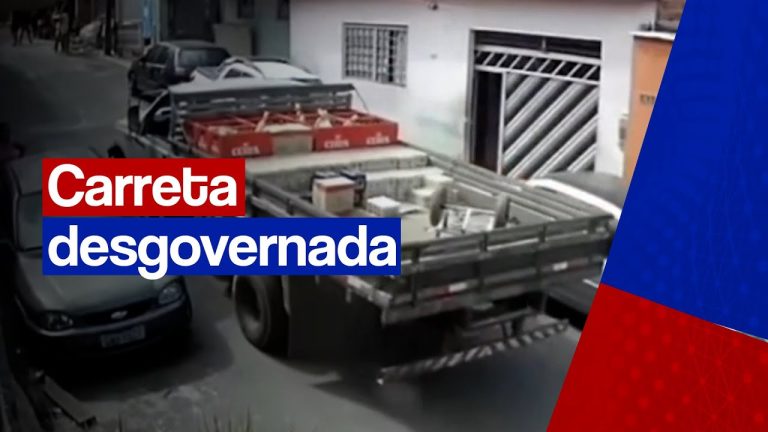 Carreta desgovernada mata 2 crianças