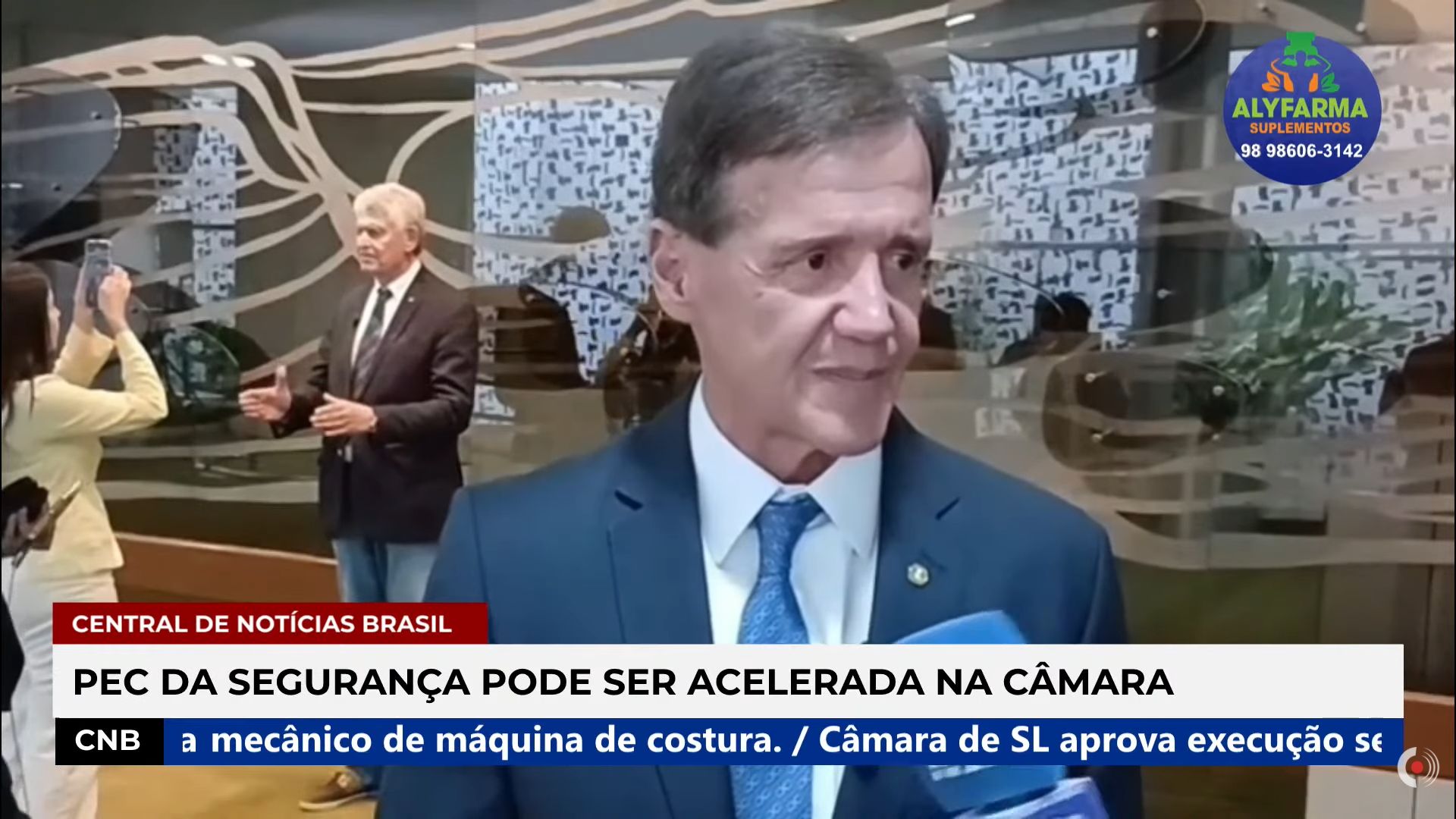 VÍDEO: PEC da Segurança Pública pode ser votada até o fim do ano, diz Aluisio Mendes