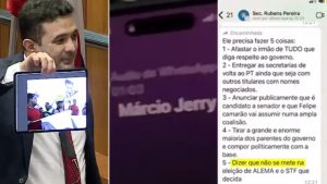 VÍDEO: Deputado leva à tribuna supostos áudios sobre articulações políticas