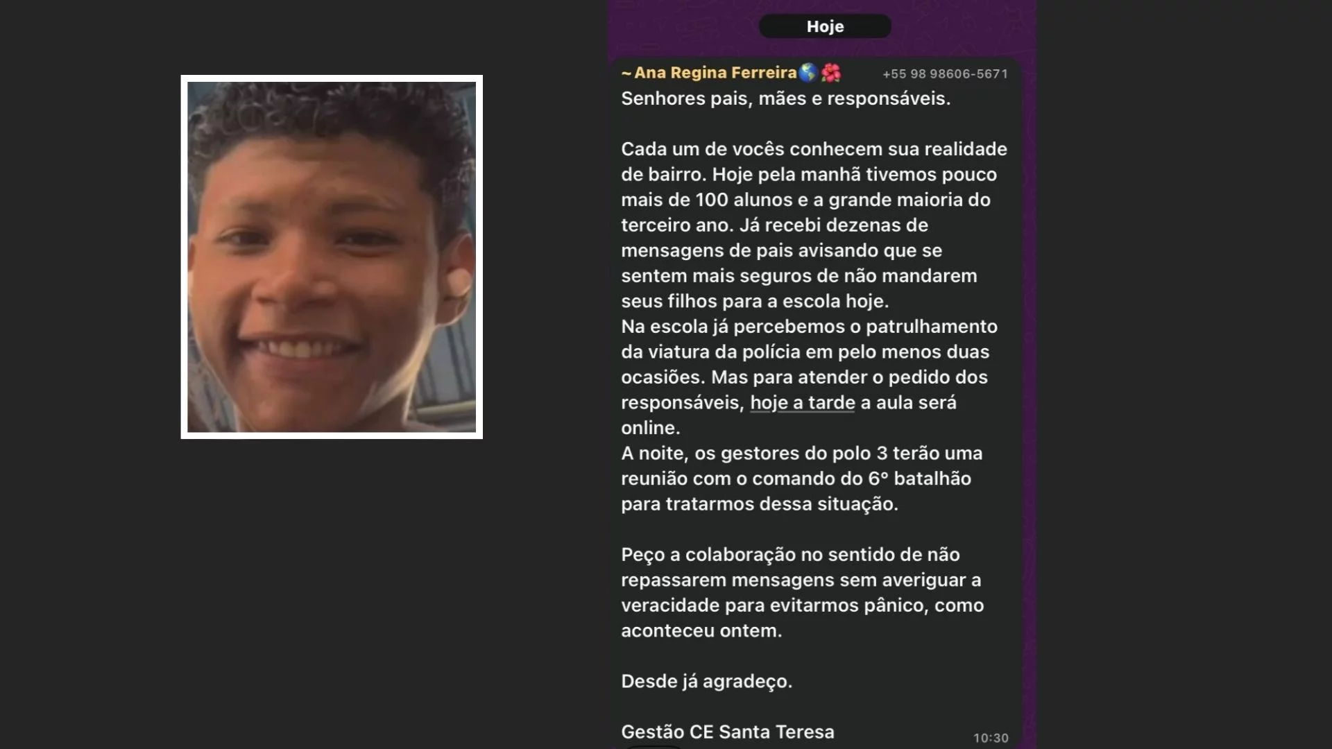 Após tiroteio, escolas suspendem aulas em São Luís