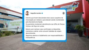 Casos suspeitos de intoxicação por metanol são descartados no MA