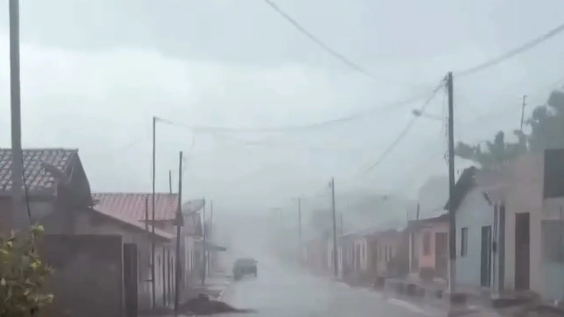 VÍDEO: Granizo raro é registrado em cidade maranhense