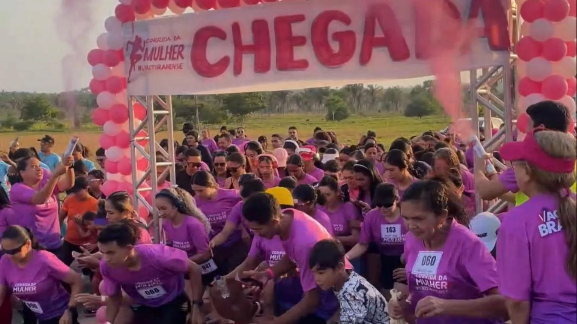 Buritirana celebra a força feminina com a realização da 1ª Corrida da Mulher