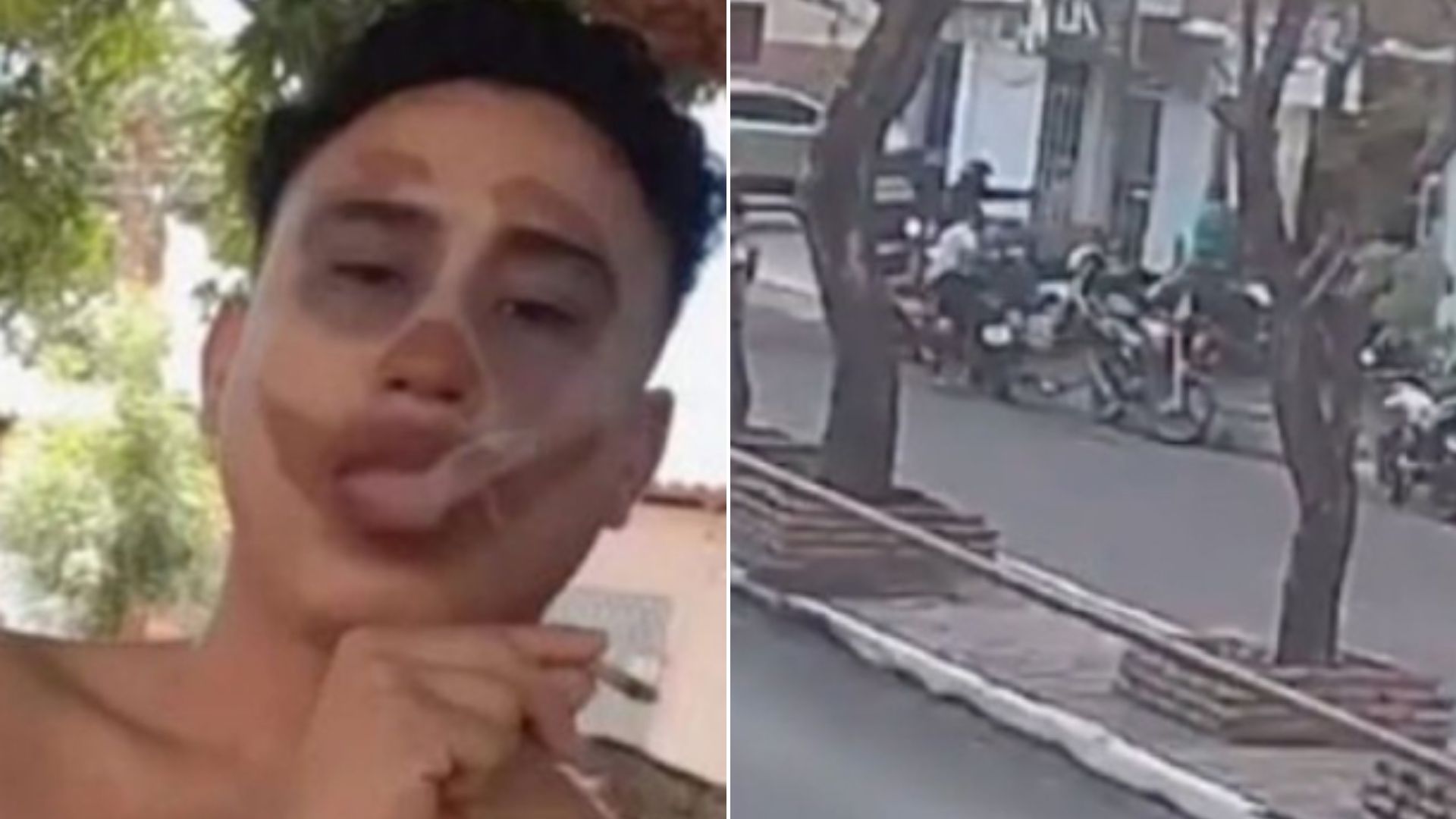 VÍDEO: Jovem sofre tentativa de homicídio em oficina