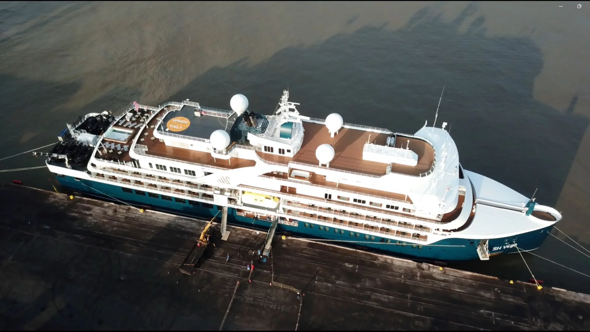 VÍDEO: Maranhão recebe navio de cruzeiro após quase uma década