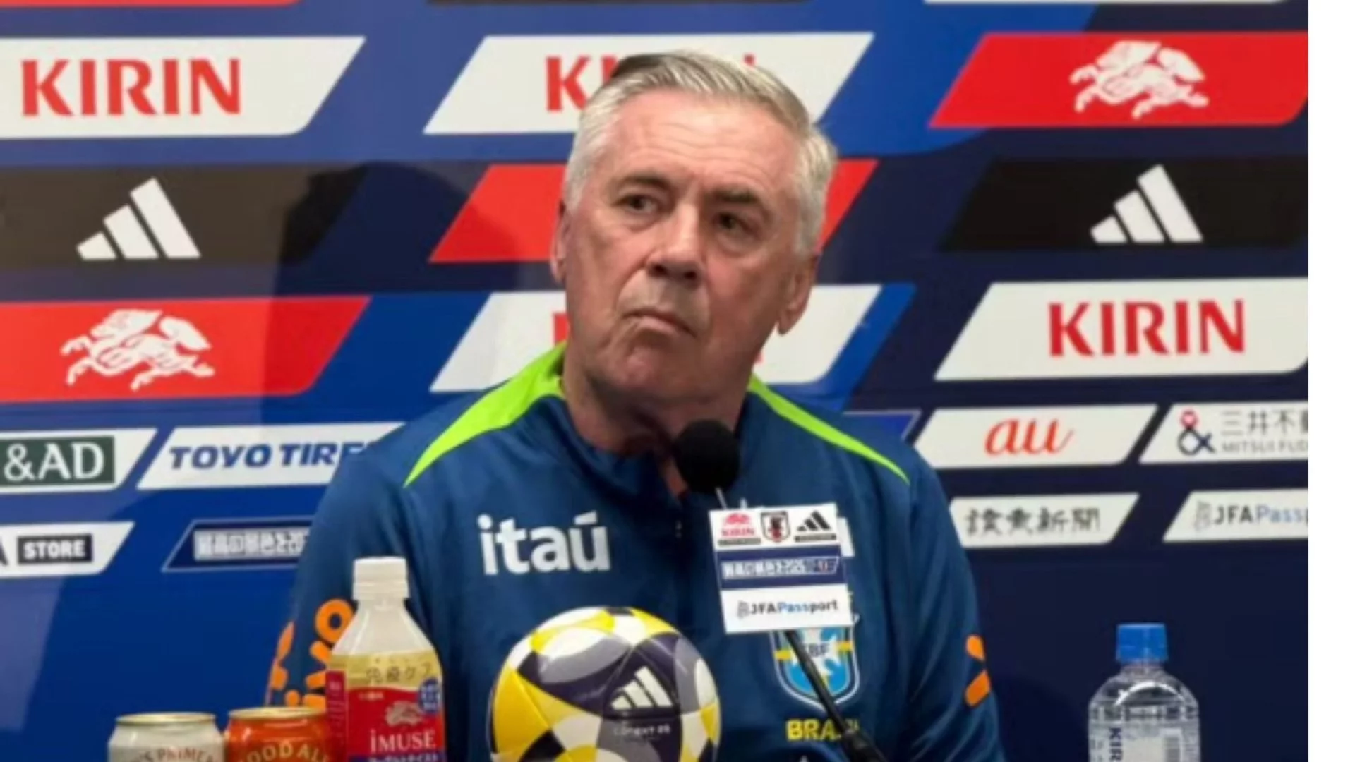 Ancelotti diz que seleção está fechada para a Copa em março