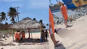 Homem morre  após ‘tromba d’agua’ atingir embarcação na Grande Ilha