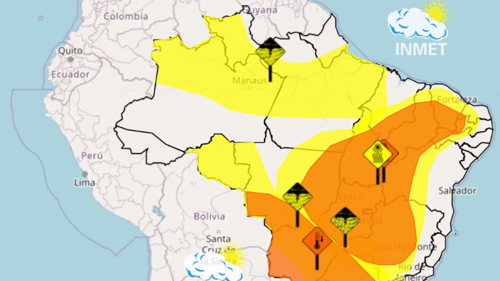 MA tem alerta de chuvas e baixa umidade do ar nesta terça (07)