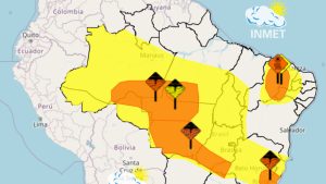 MA tem alerta de chuvas intensas para 27 cidades nesta terça (14)