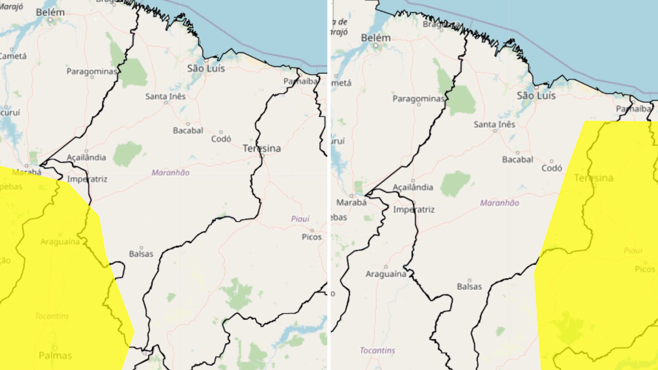 Maranhão em alerta para chuvas e seca nesta quarta (15)