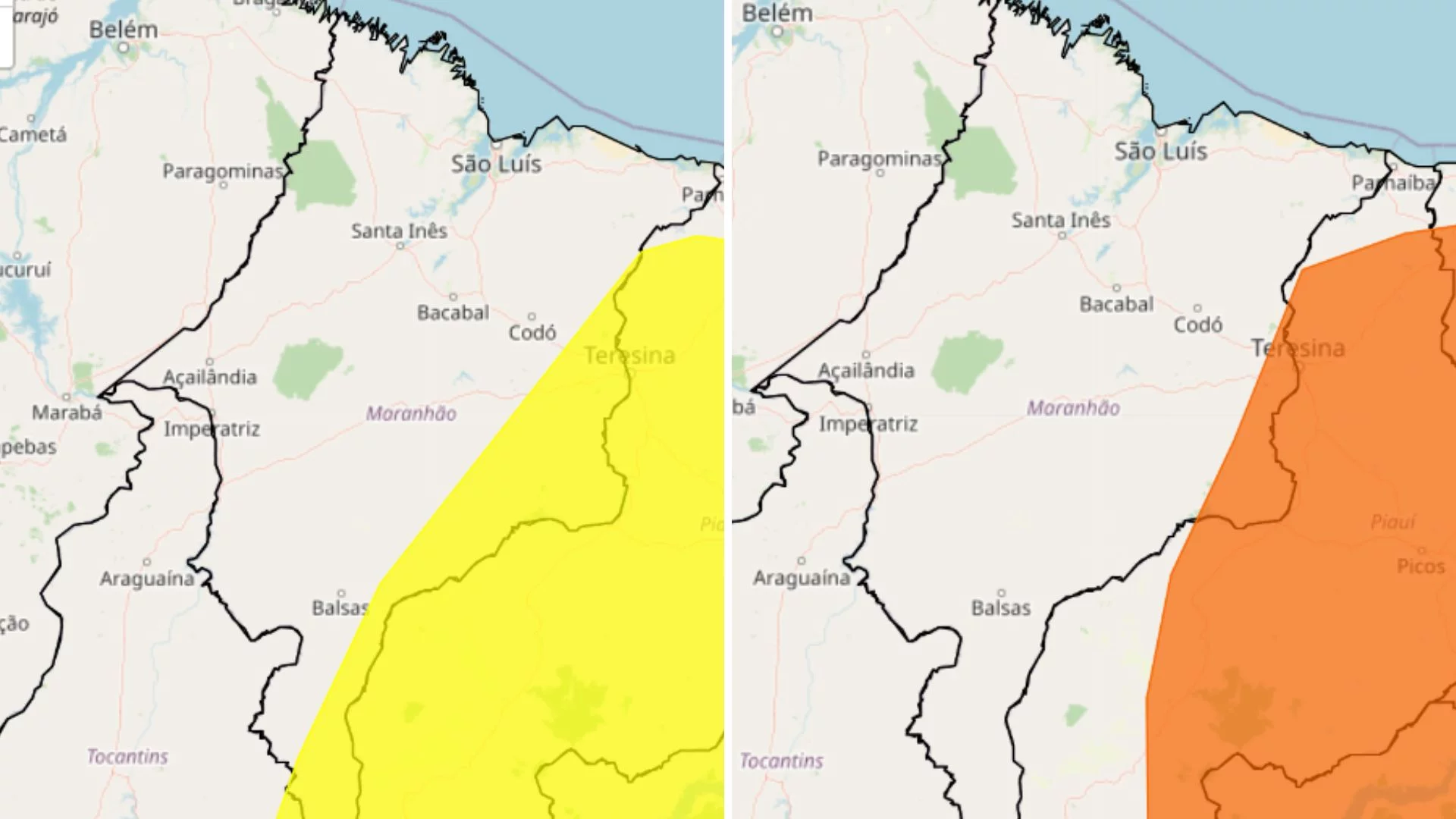 Maranhão tem alertas de baixa umidade nesta quinta (16)