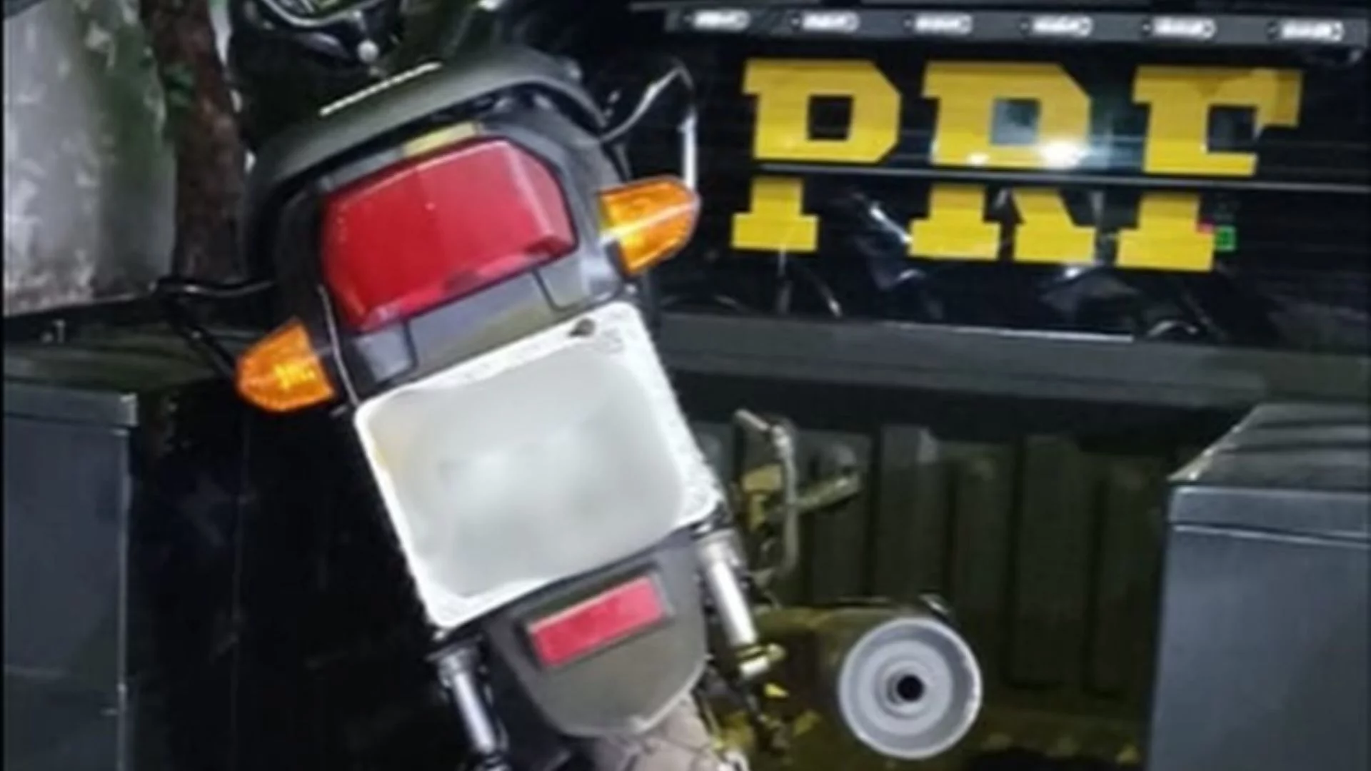 PRF recupera motocicleta clonada na BR-316