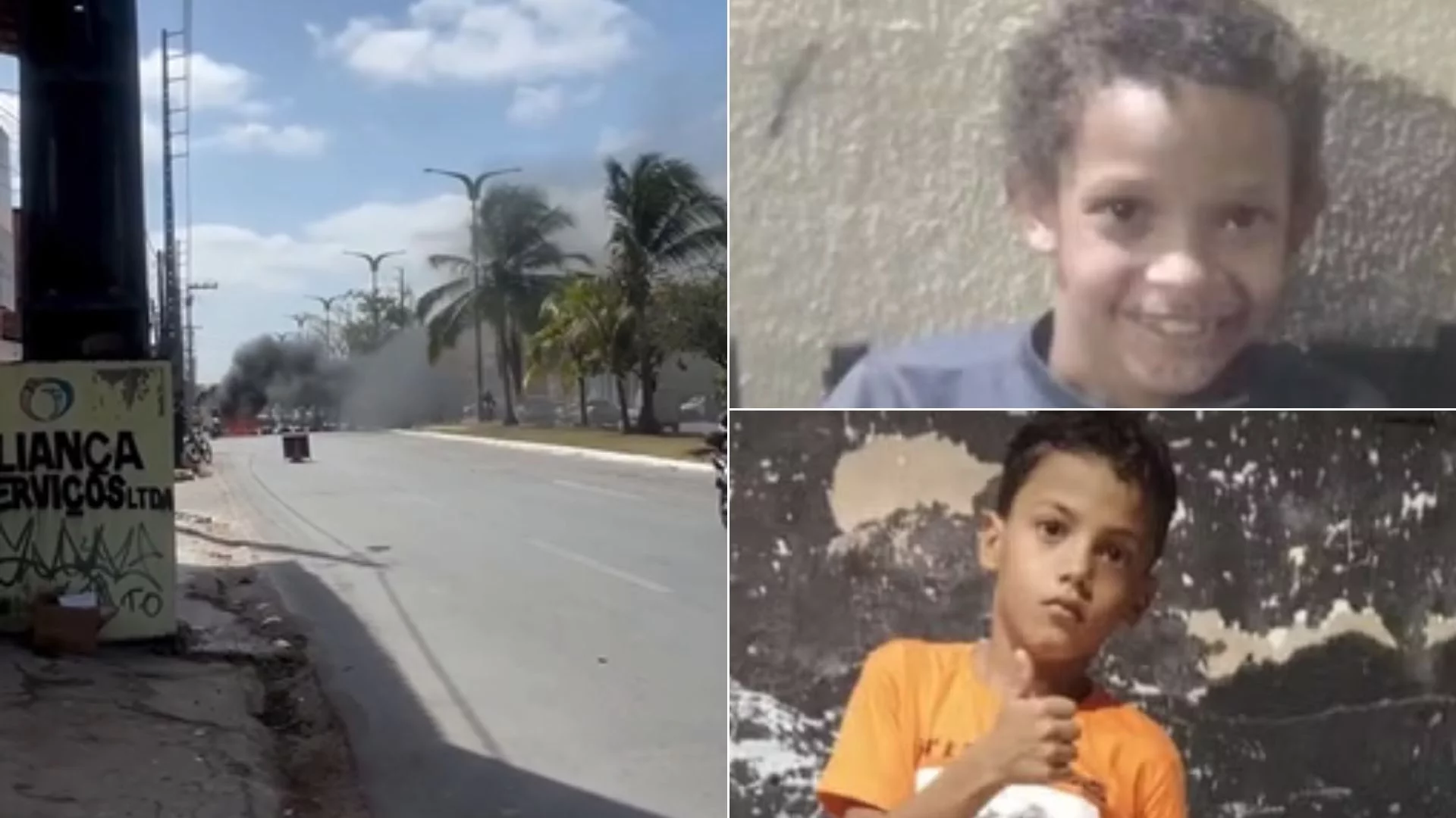 VÍDEO: Familiares de crianças atropeladas realizam protesto