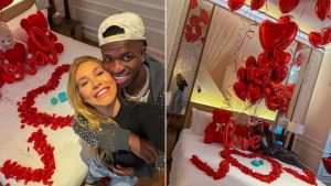 Vini Jr assume namoro com Virginia Fonseca