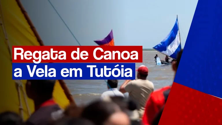 38ª edição da Regata de Canoa a Vela em Tutoia