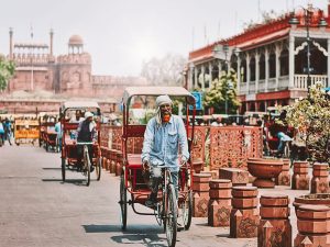 Névoa tóxica cobre Nova Délhi