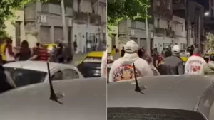 Vídeo: Torcedores brigam após semifinal da Libertadores