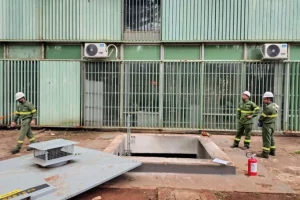 Subestação explode e fere servidores