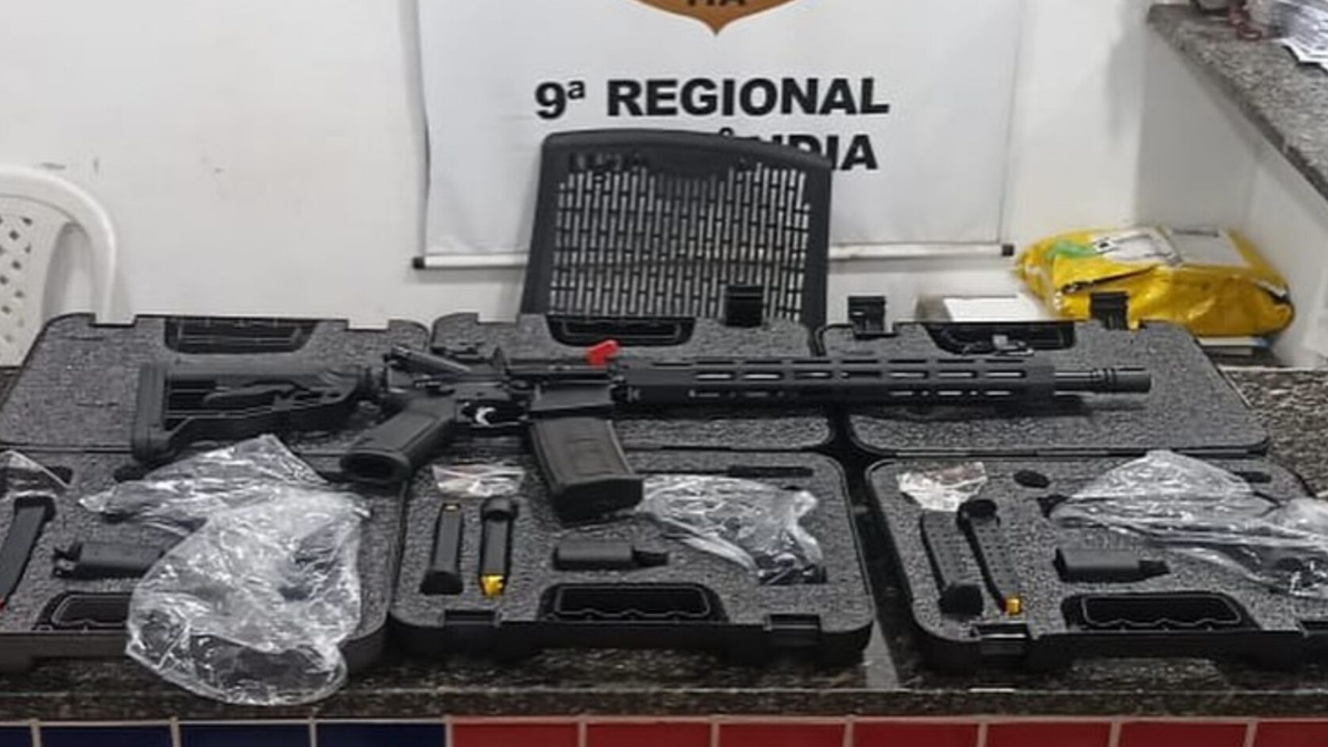 PM apreende arsenal de guerra em Vila Nova dos Martírios