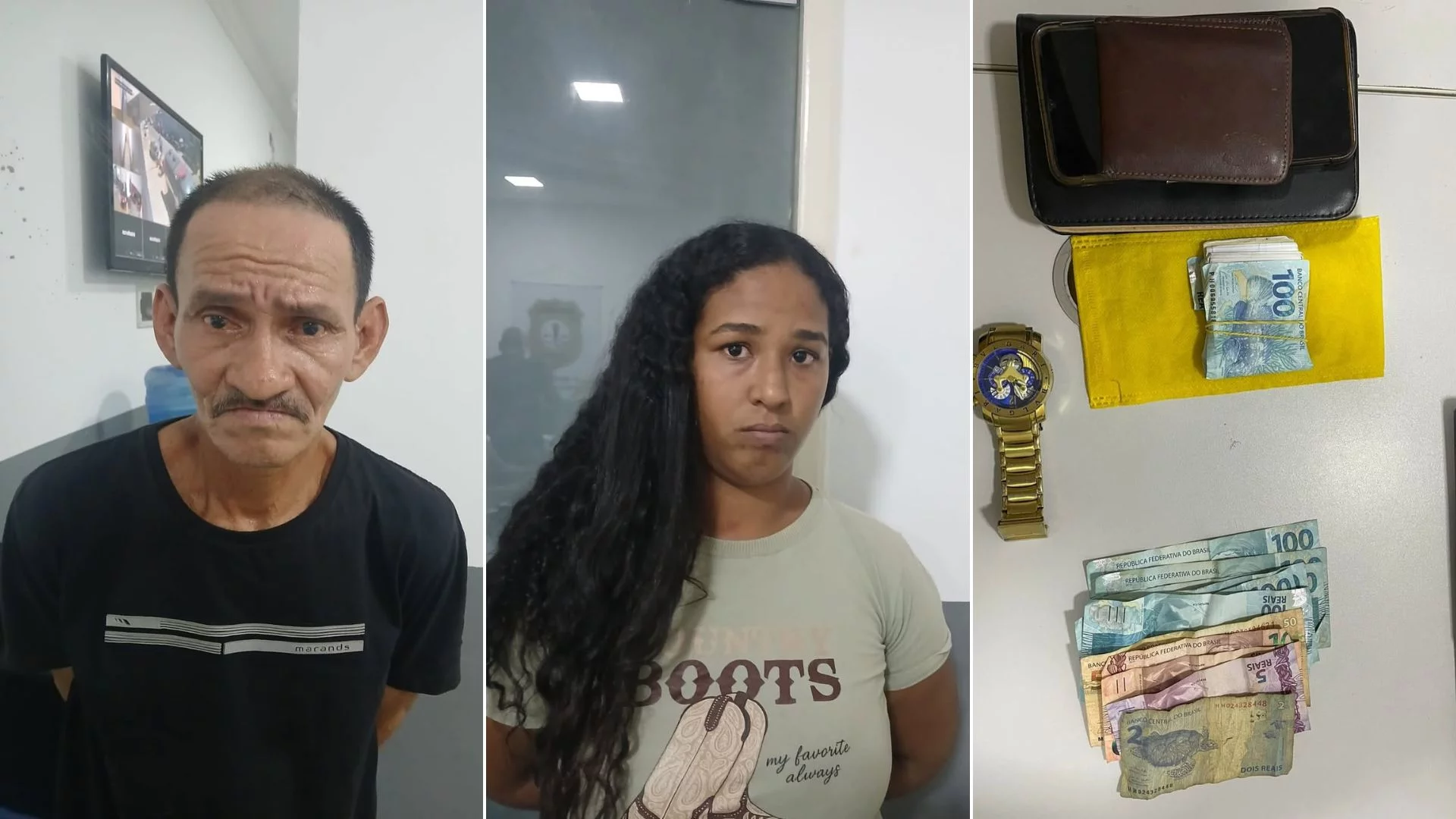 ÁUDIO: Casal é preso suspeito de aplicar golpe do “dinheiro perdido”