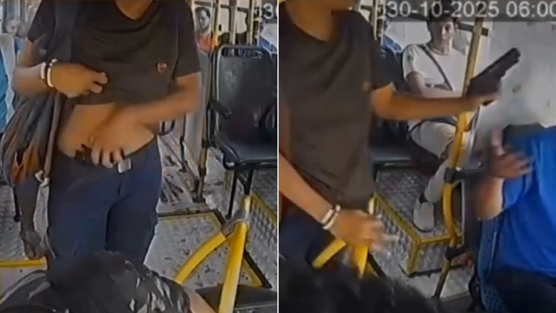 VÍDEO: Guarda Municipal aponta arma para motorista após discutir sobre gratuidade em ônibus