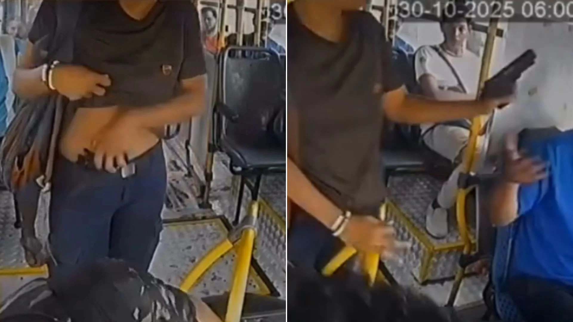 VÍDEO: Guarda Municipal aponta arma para motorista após discutir sobre gratuidade em ônibus