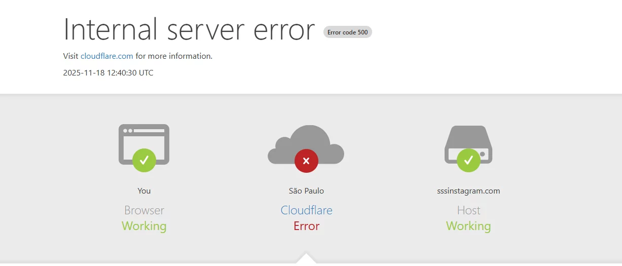 Partes da internet estão fora do ar nesta terça-feira