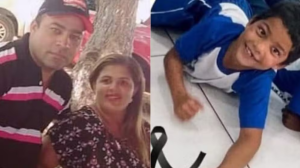 Família morre em acidente entre caminhonete e caminhão