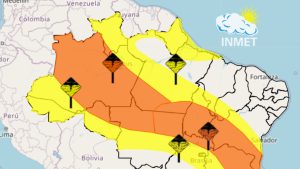 INMET emite alertas para tempestades e chuvas intensas no MA