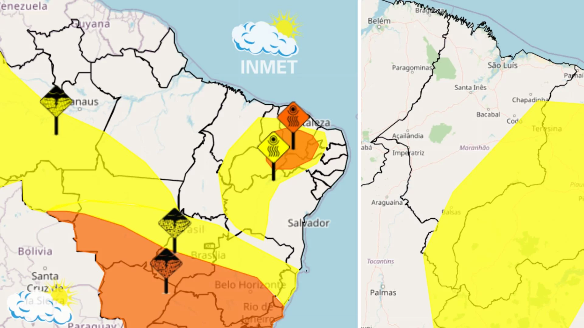 Baixa umidade atinge 48 cidades do Maranhão nesta segunda (17)