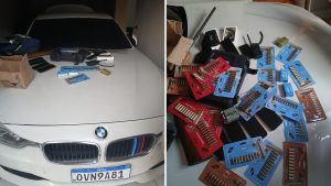 VÍDEO: PM e funcionário de empresa são presos por ataque a carro-forte