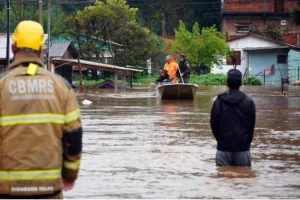 Frente fria e ciclone trazem cenário crítico para três estados do Sul