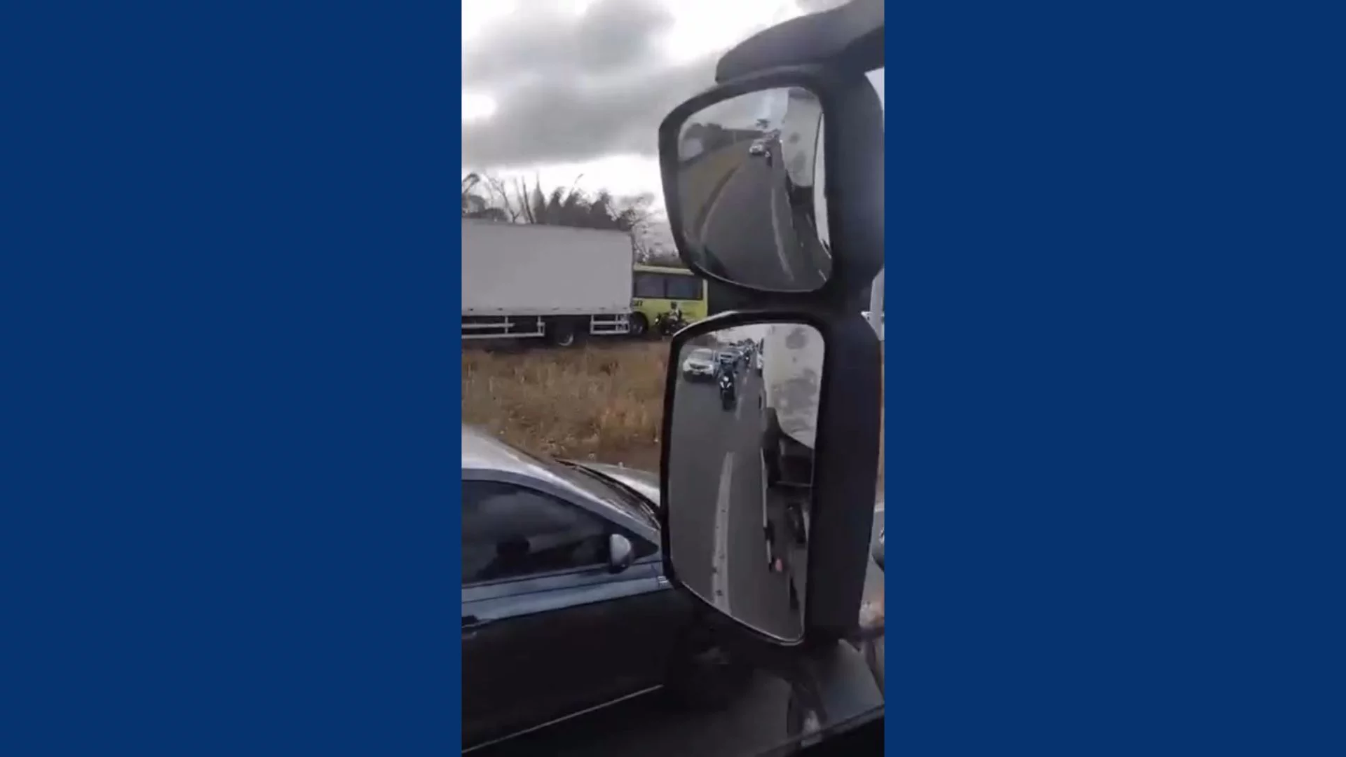 VÍDEO: Dois acidentes travam a BR-135 nesta sexta (12)