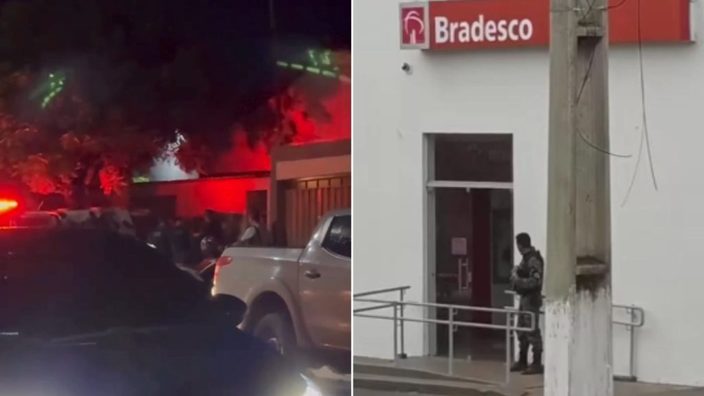 VÍDEO: Presos suspeitos de assalto a agência bancária de Porto Franco