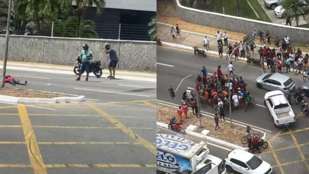 VÍDEO: Policial Federal reage a assalto e mata foragido