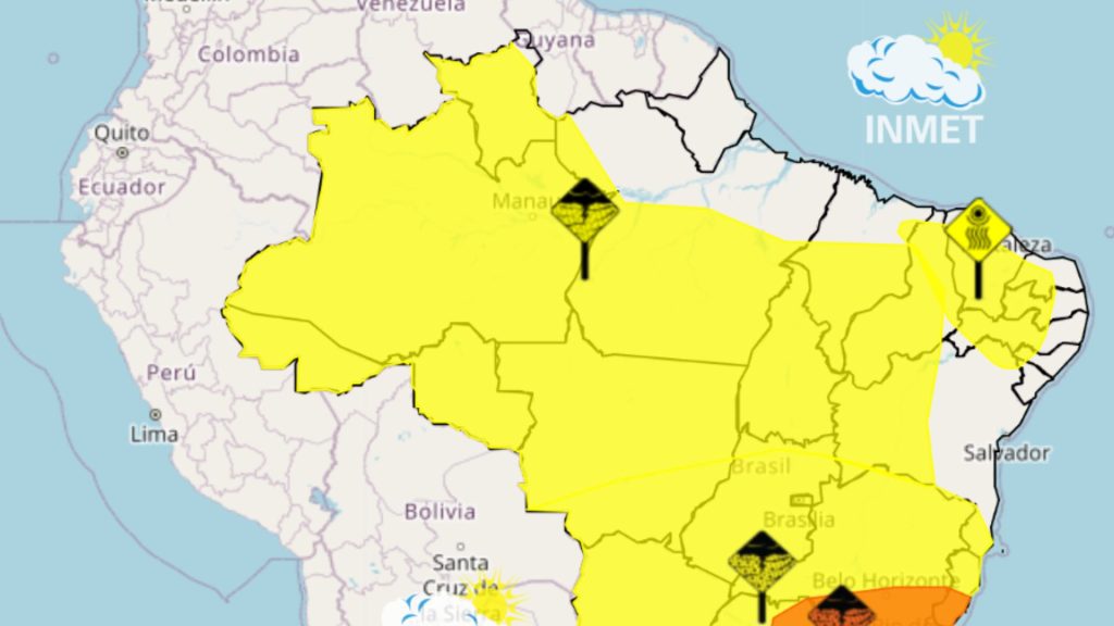 Maranhão tem alertas de chuva e baixa umidade nesta terça (02)