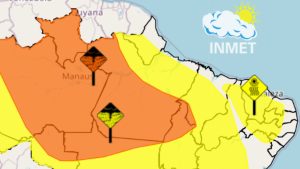 INMET emite três alertas climáticos para o MA nesta segunda (01)