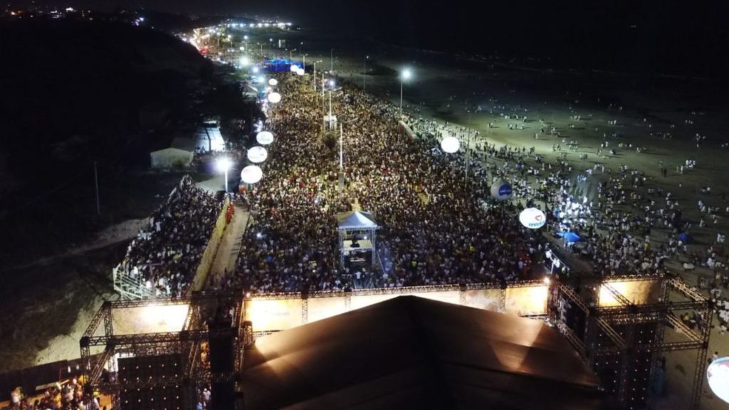 Réveillon na Litorânea deve reunir 300 mil pessoas