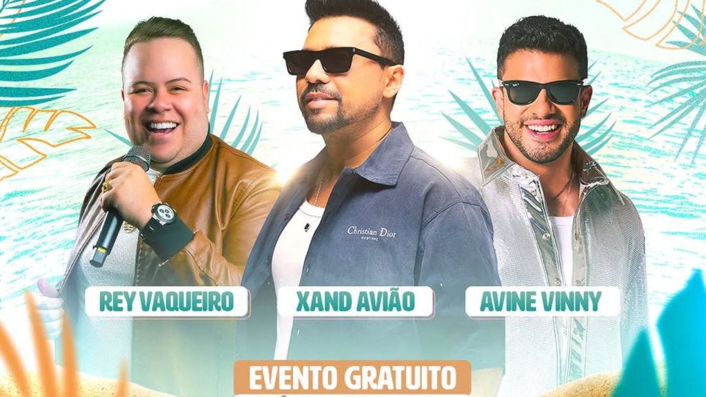 Réveillon do MA anuncia shows de Xand Avião e Rey Vaqueiro