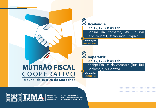 População poderá negociar débitos durante Mutirão Fiscal em Imperatriz e Açailândia