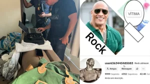 Preso suspeito de golpe com perfil falso de The Rock