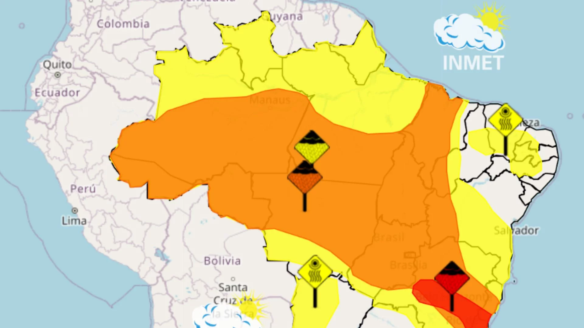 Maranhão segue sob alertas de chuvas intensas nesta quinta (22)