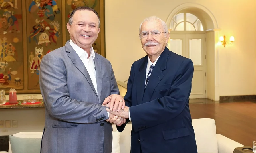 VÍDEO: Governador Carlos Brandão recebe visita de cortesia do ex-presidente José Sarney