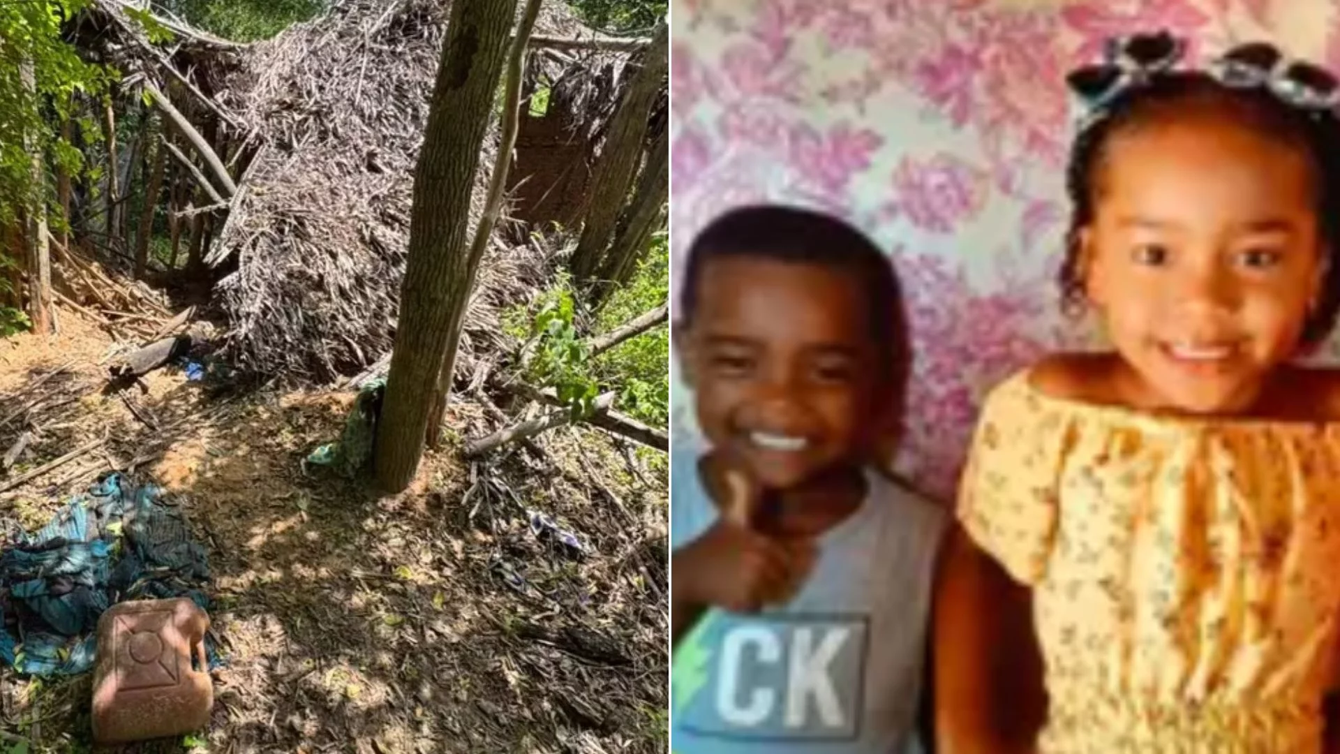 Buscas por crianças desaparecidas são ampliadas por área indicada por cães farejadores